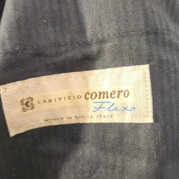 Bonobos Italian Stretch Wool Pants Comero Flexo Slim Cut Dark Navy - Size 34/34 - Picture 5 of 7